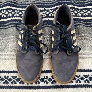 Adidas Originals Seeley Casual Shoes Mens Size 7.5 Blue White Gum
